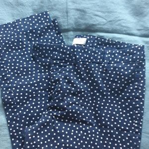 3/$25 Gap Polka Dot Cropped Pants